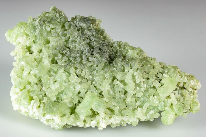Green Prehnite Crystal Cluster - Morocco #190989
